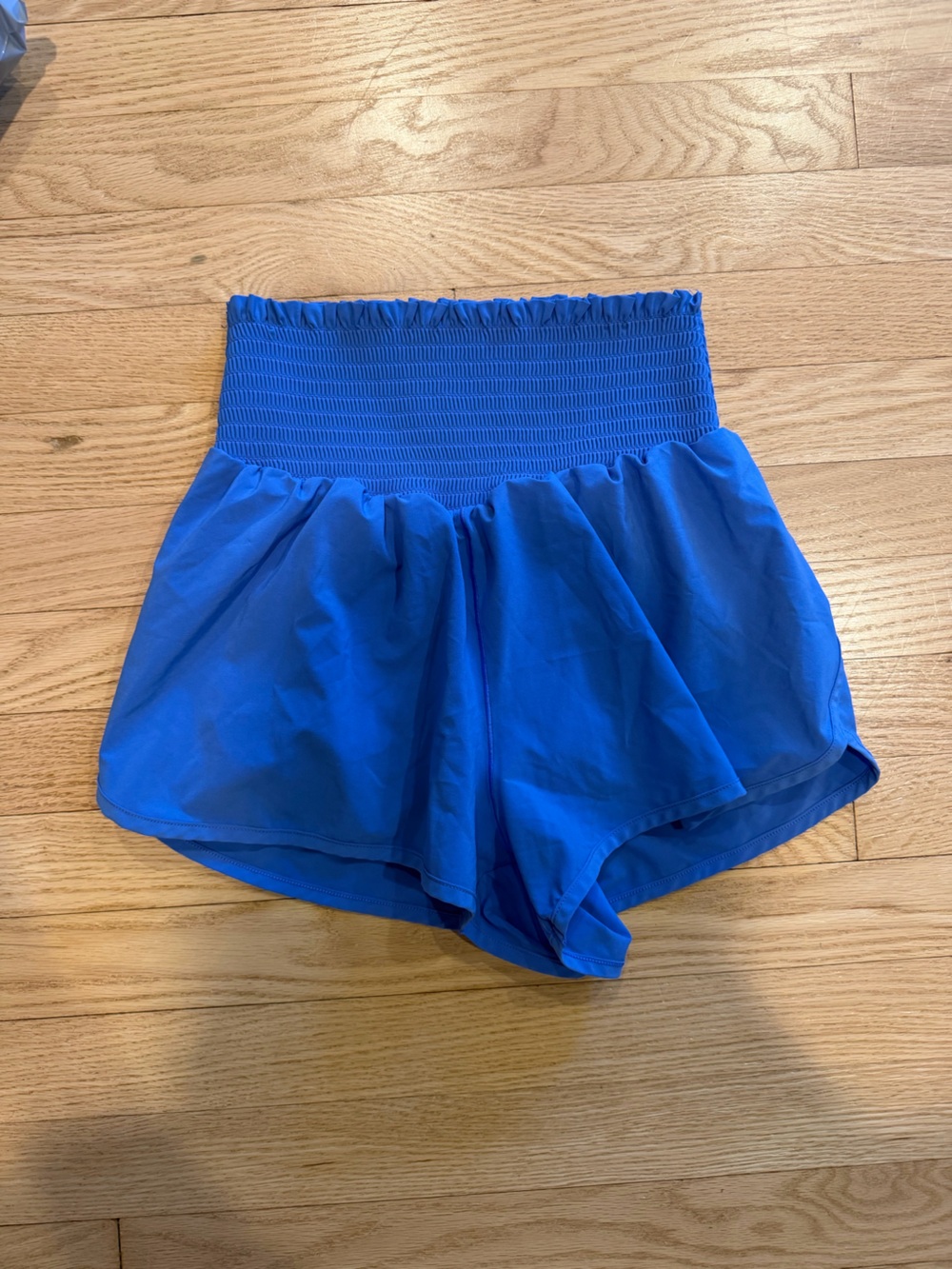 Offline By Aerie Ruched Shorts Small Blue